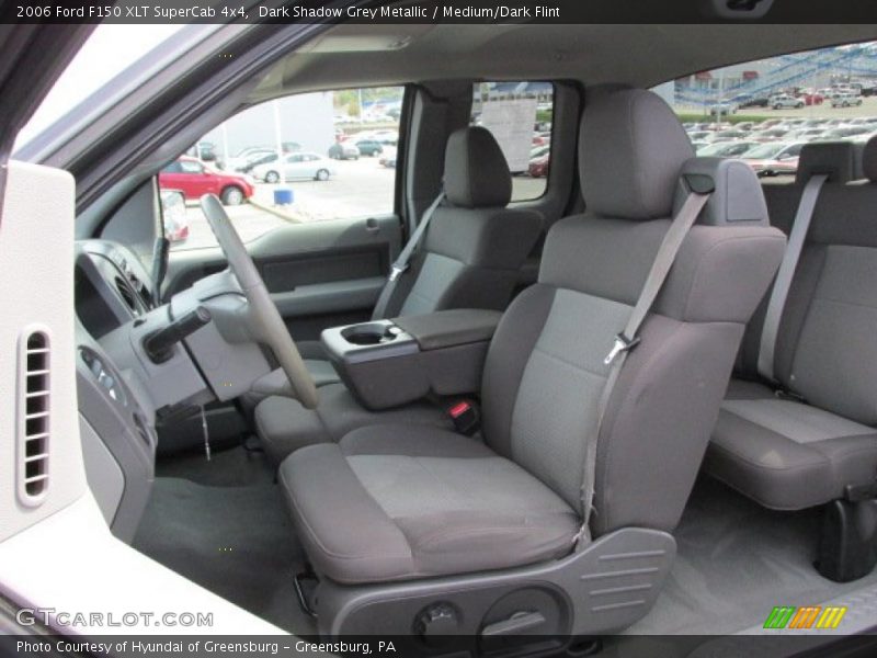 Dark Shadow Grey Metallic / Medium/Dark Flint 2006 Ford F150 XLT SuperCab 4x4