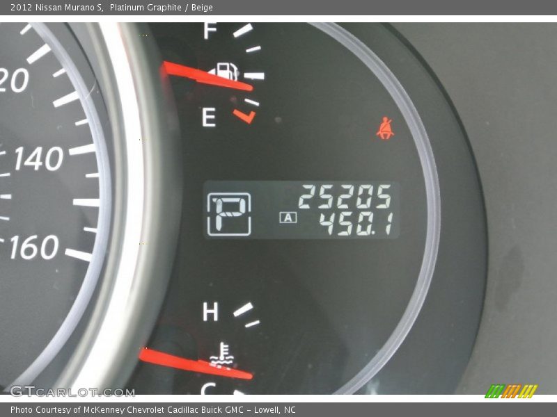 Platinum Graphite / Beige 2012 Nissan Murano S