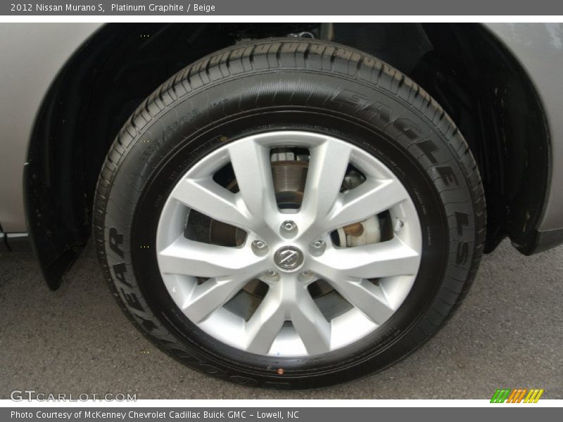 Platinum Graphite / Beige 2012 Nissan Murano S