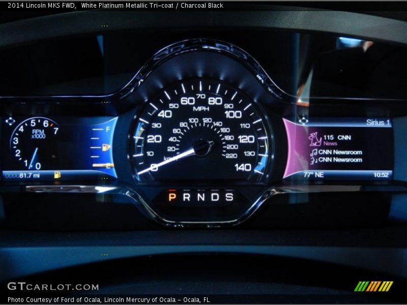  2014 MKS FWD FWD Gauges