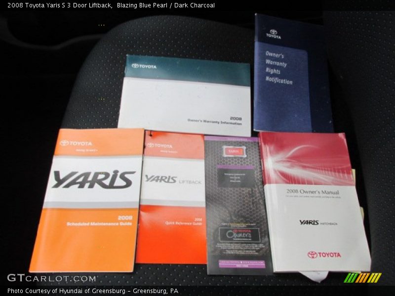 Books/Manuals of 2008 Yaris S 3 Door Liftback