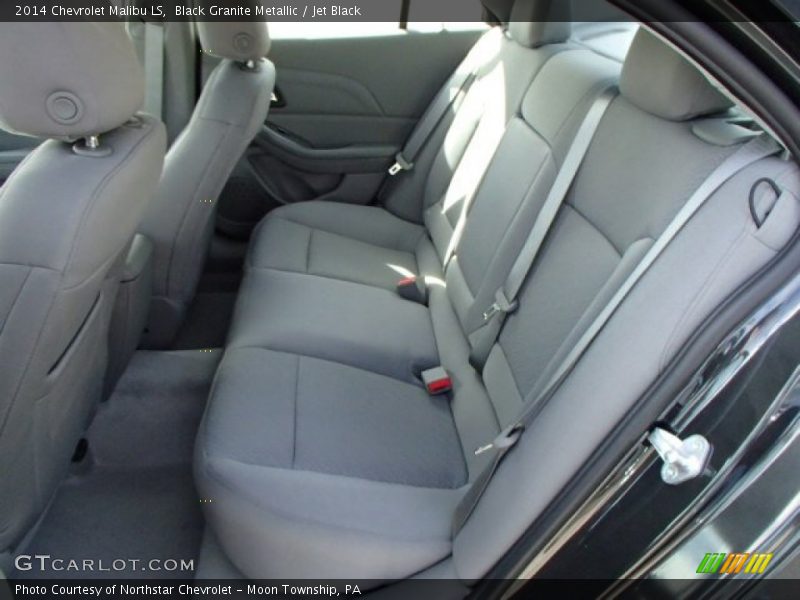 Black Granite Metallic / Jet Black 2014 Chevrolet Malibu LS