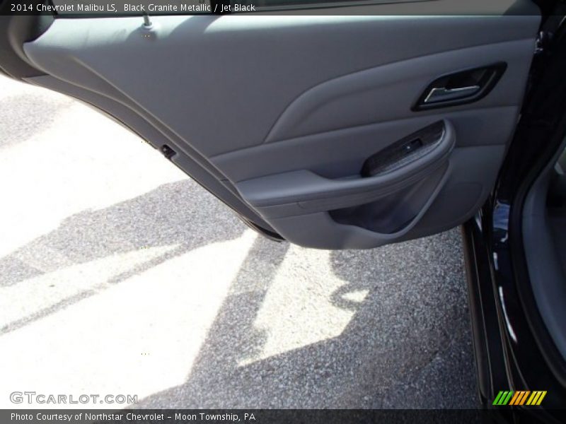 Black Granite Metallic / Jet Black 2014 Chevrolet Malibu LS