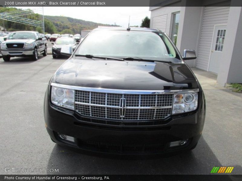 Black Clearcoat / Charcoal Black 2008 Lincoln MKX AWD