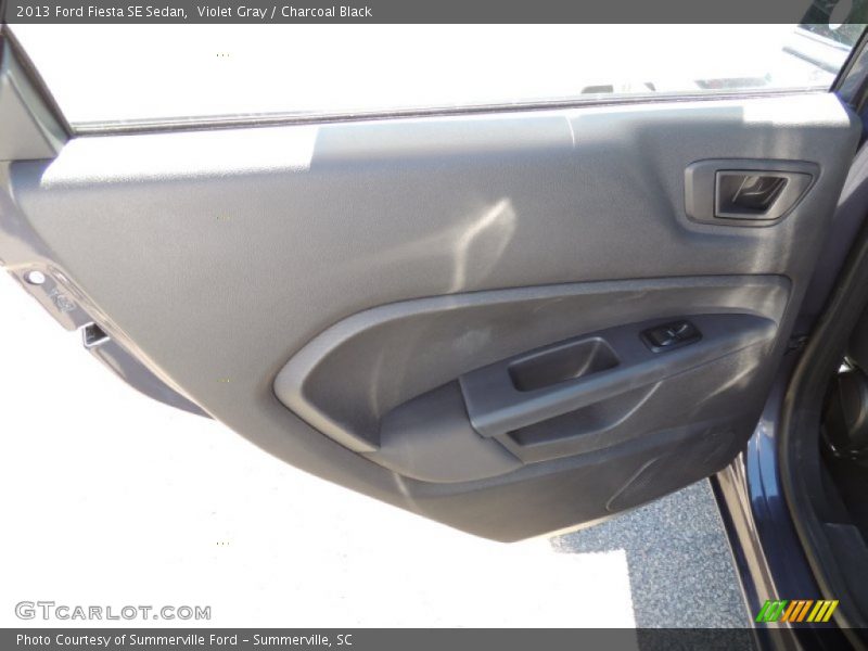 Violet Gray / Charcoal Black 2013 Ford Fiesta SE Sedan