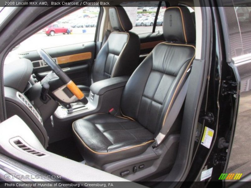 Black Clearcoat / Charcoal Black 2008 Lincoln MKX AWD