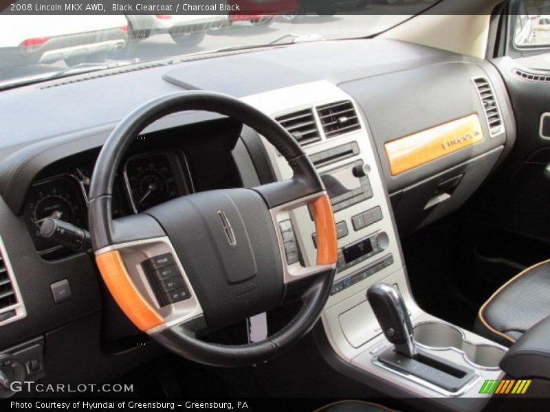 Black Clearcoat / Charcoal Black 2008 Lincoln MKX AWD
