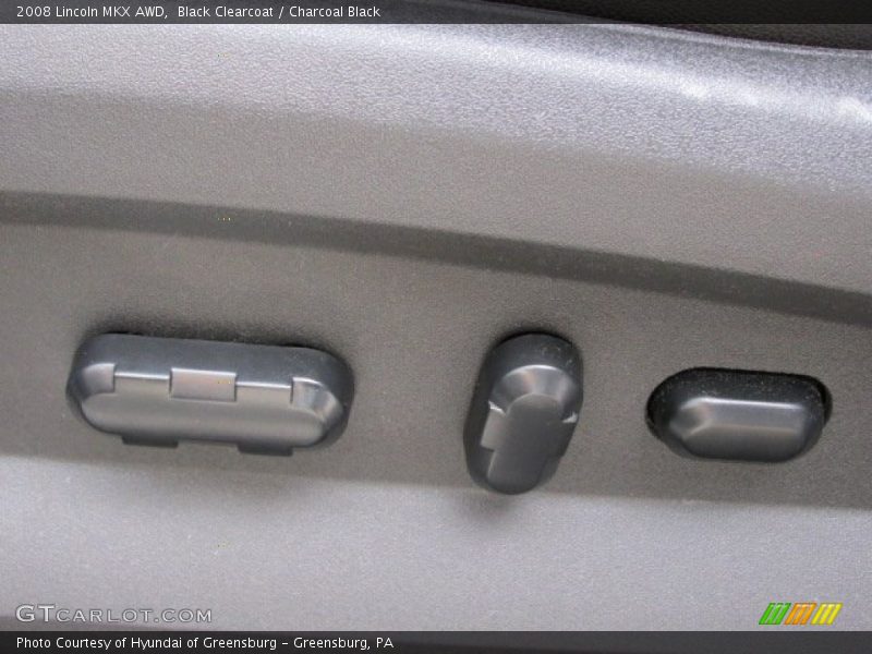 Black Clearcoat / Charcoal Black 2008 Lincoln MKX AWD