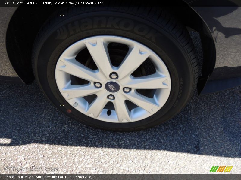 Violet Gray / Charcoal Black 2013 Ford Fiesta SE Sedan