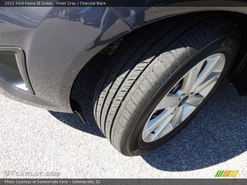 Violet Gray / Charcoal Black 2013 Ford Fiesta SE Sedan