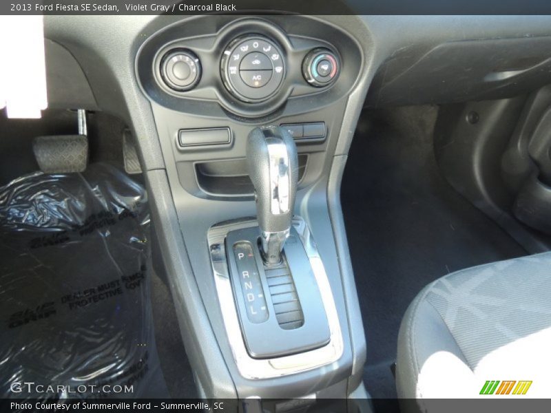 Violet Gray / Charcoal Black 2013 Ford Fiesta SE Sedan