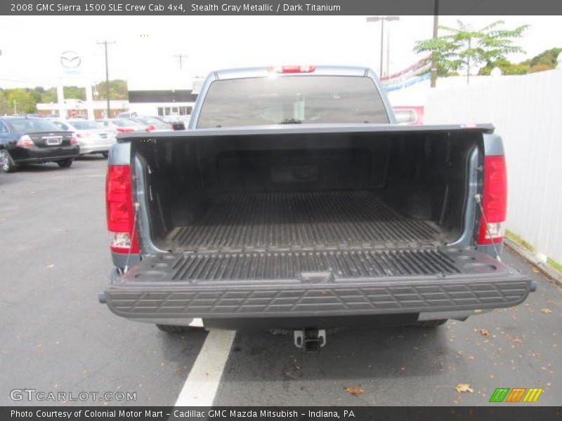 Stealth Gray Metallic / Dark Titanium 2008 GMC Sierra 1500 SLE Crew Cab 4x4