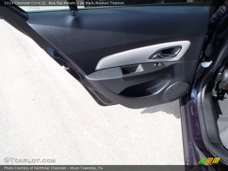 Blue Ray Metallic / Jet Black/Medium Titanium 2014 Chevrolet Cruze LS