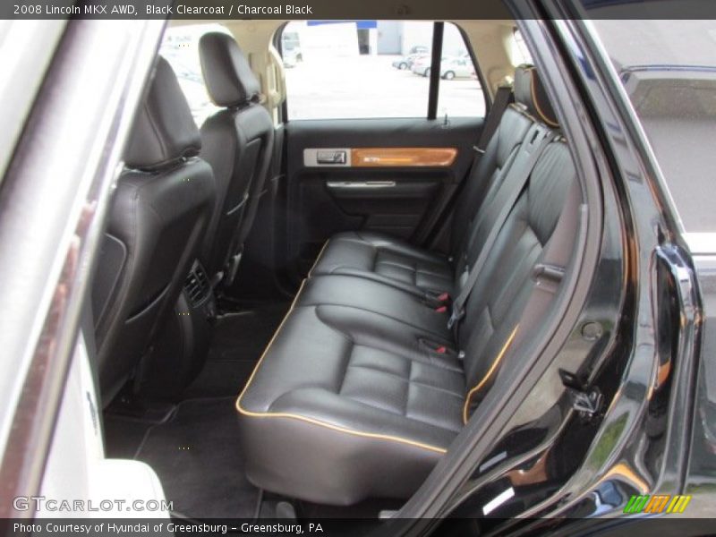 Black Clearcoat / Charcoal Black 2008 Lincoln MKX AWD