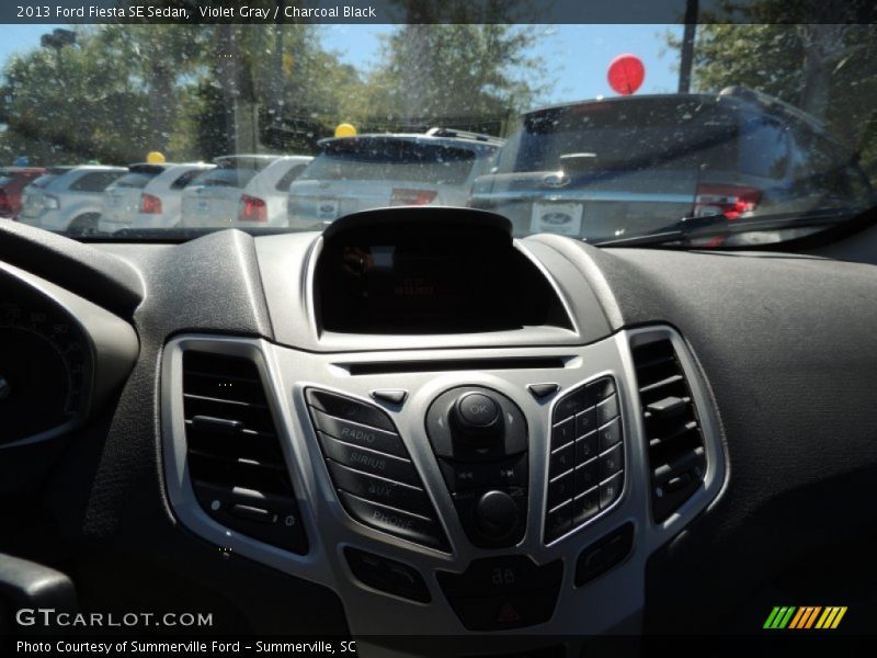 Violet Gray / Charcoal Black 2013 Ford Fiesta SE Sedan