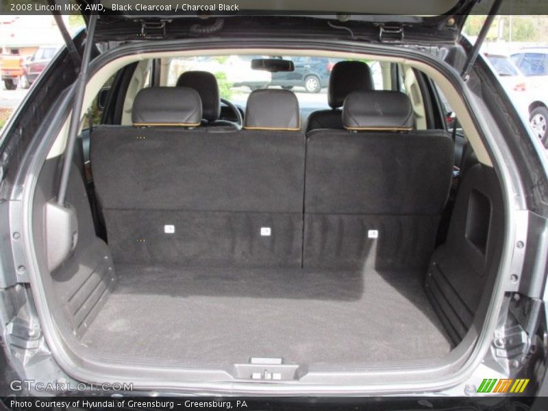 Black Clearcoat / Charcoal Black 2008 Lincoln MKX AWD