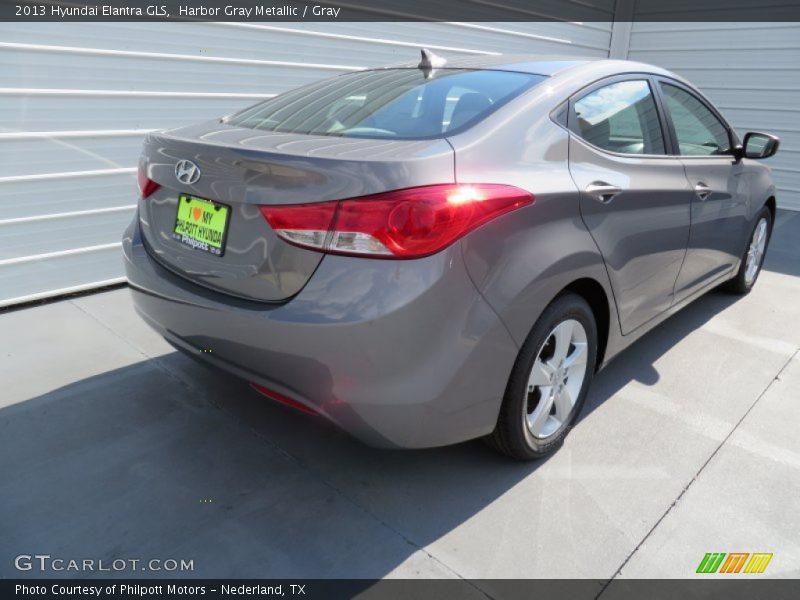 Harbor Gray Metallic / Gray 2013 Hyundai Elantra GLS