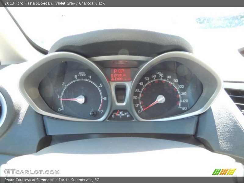 Violet Gray / Charcoal Black 2013 Ford Fiesta SE Sedan