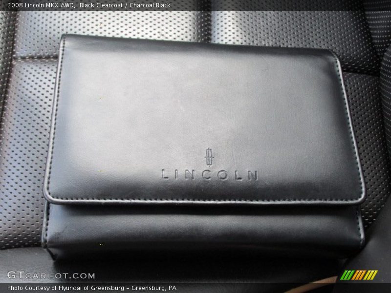 Black Clearcoat / Charcoal Black 2008 Lincoln MKX AWD