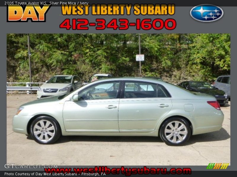 Silver Pine Mica / Ivory 2006 Toyota Avalon XLS