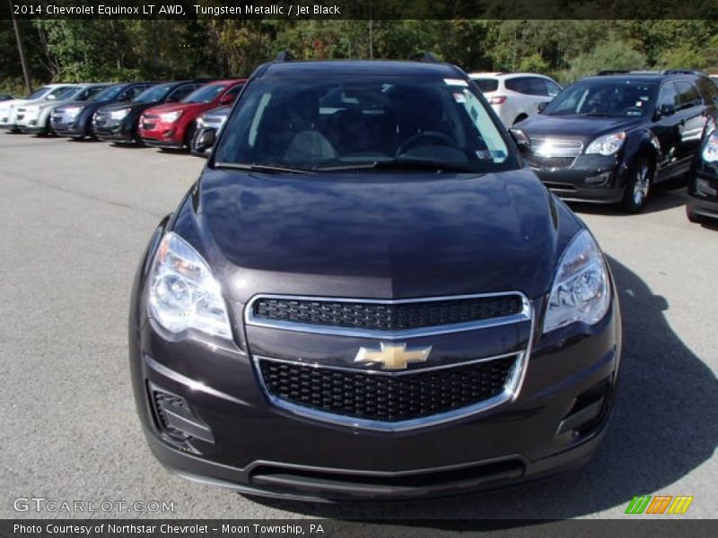 Tungsten Metallic / Jet Black 2014 Chevrolet Equinox LT AWD