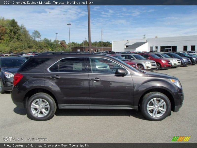 Tungsten Metallic / Jet Black 2014 Chevrolet Equinox LT AWD