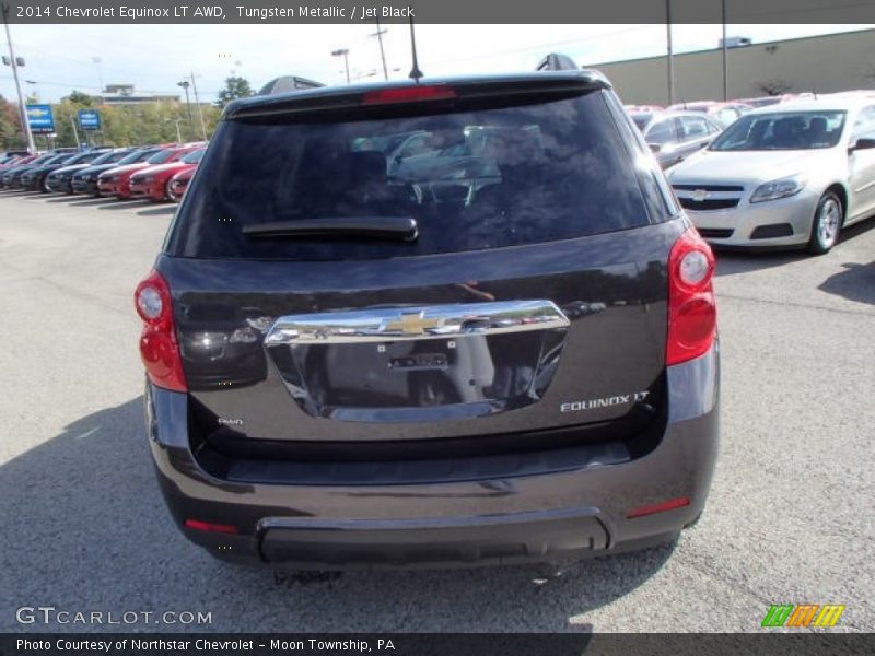 Tungsten Metallic / Jet Black 2014 Chevrolet Equinox LT AWD