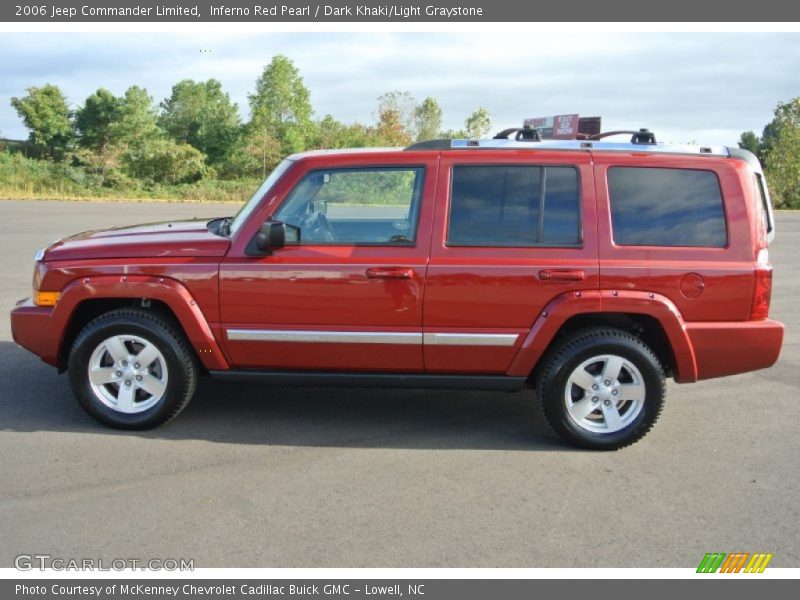  2006 Commander Limited Inferno Red Pearl