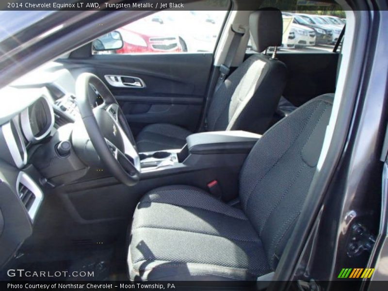 Tungsten Metallic / Jet Black 2014 Chevrolet Equinox LT AWD