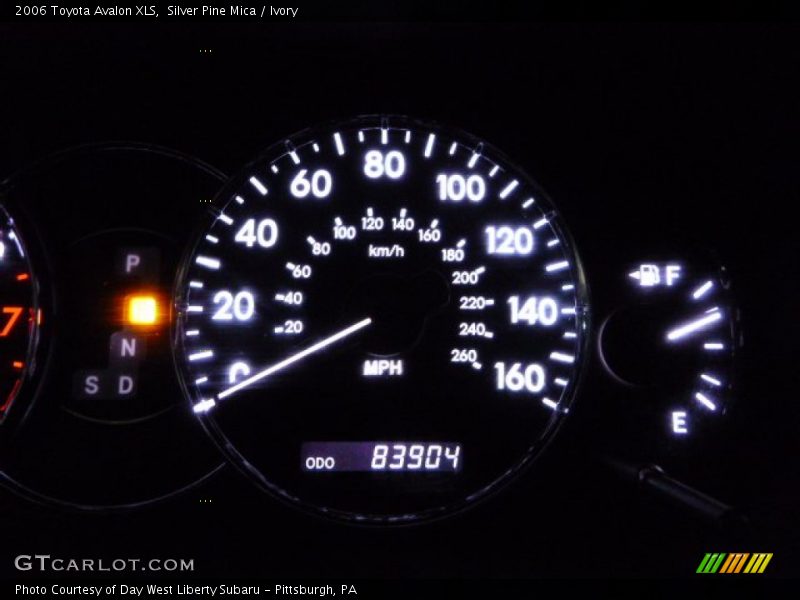 Silver Pine Mica / Ivory 2006 Toyota Avalon XLS