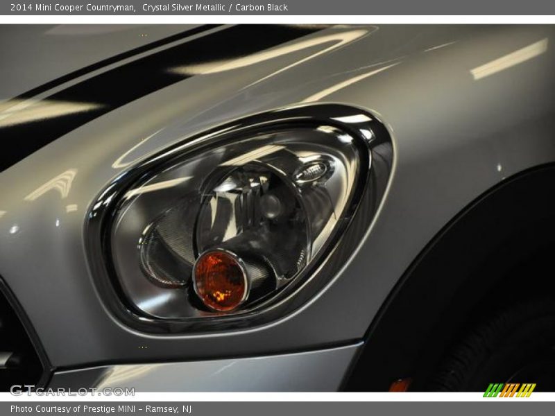 Crystal Silver Metallic / Carbon Black 2014 Mini Cooper Countryman