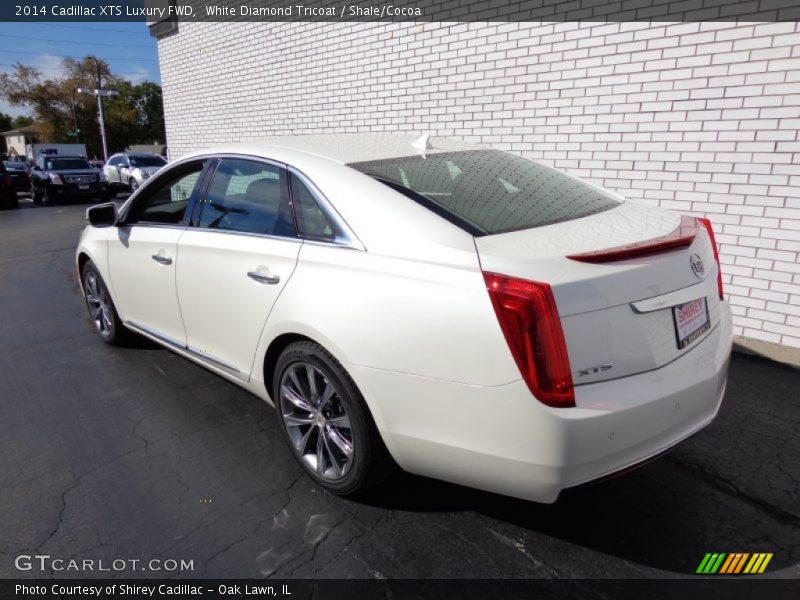 White Diamond Tricoat / Shale/Cocoa 2014 Cadillac XTS Luxury FWD