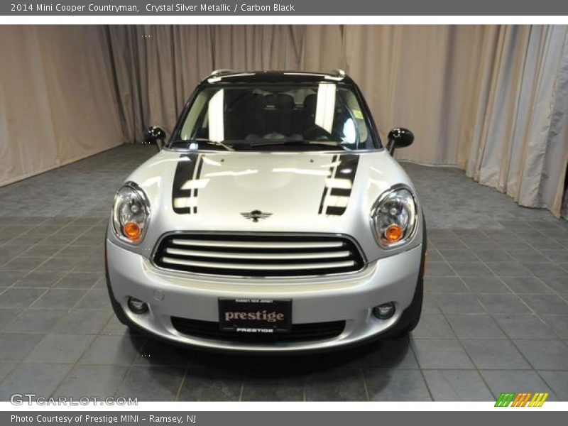 Crystal Silver Metallic / Carbon Black 2014 Mini Cooper Countryman