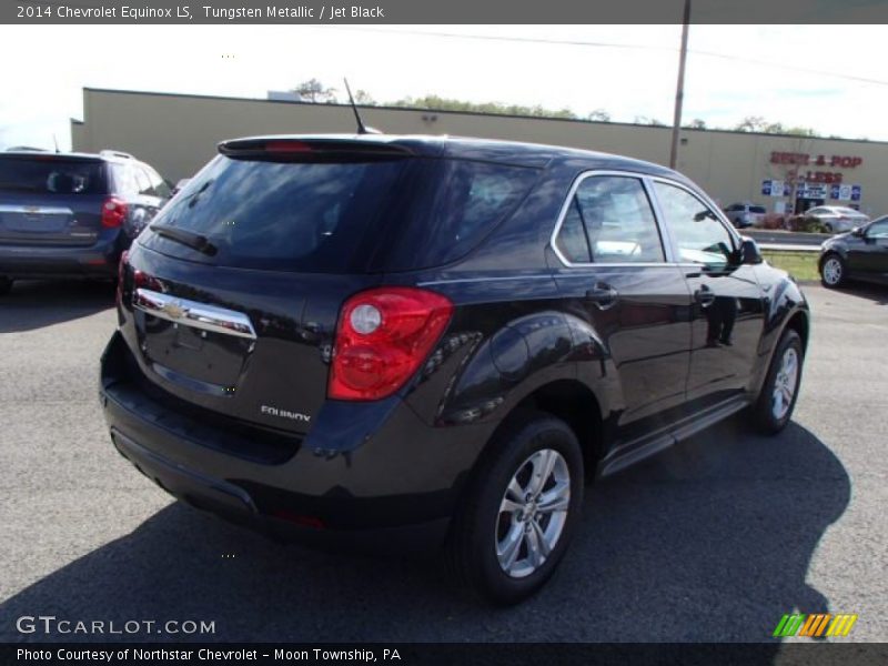 Tungsten Metallic / Jet Black 2014 Chevrolet Equinox LS