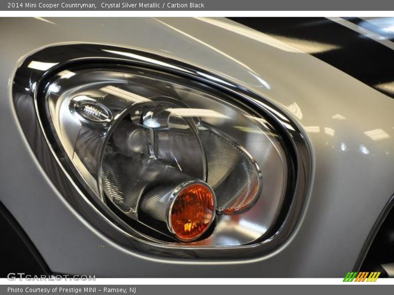 Crystal Silver Metallic / Carbon Black 2014 Mini Cooper Countryman