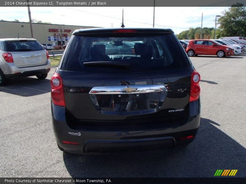 Tungsten Metallic / Jet Black 2014 Chevrolet Equinox LS