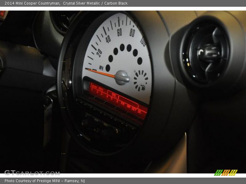 Crystal Silver Metallic / Carbon Black 2014 Mini Cooper Countryman