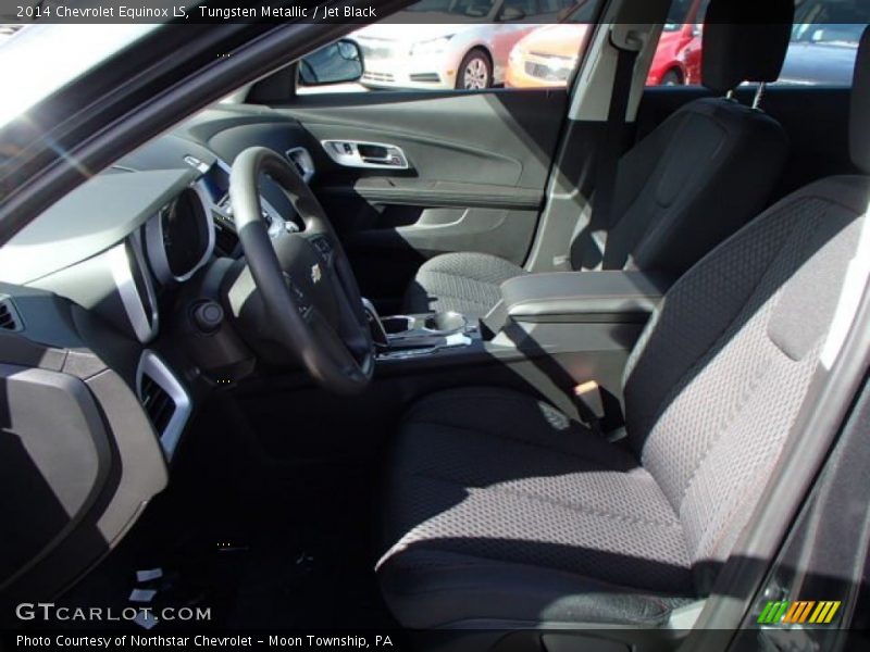 Tungsten Metallic / Jet Black 2014 Chevrolet Equinox LS