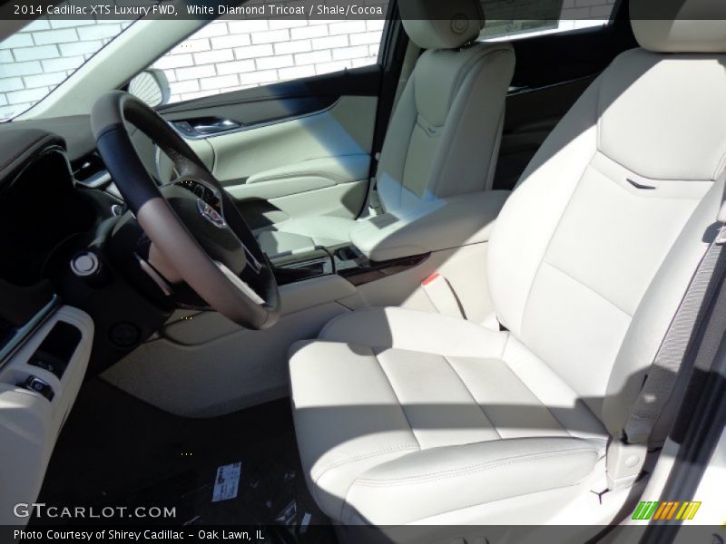 White Diamond Tricoat / Shale/Cocoa 2014 Cadillac XTS Luxury FWD