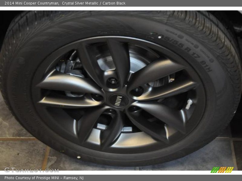 Crystal Silver Metallic / Carbon Black 2014 Mini Cooper Countryman