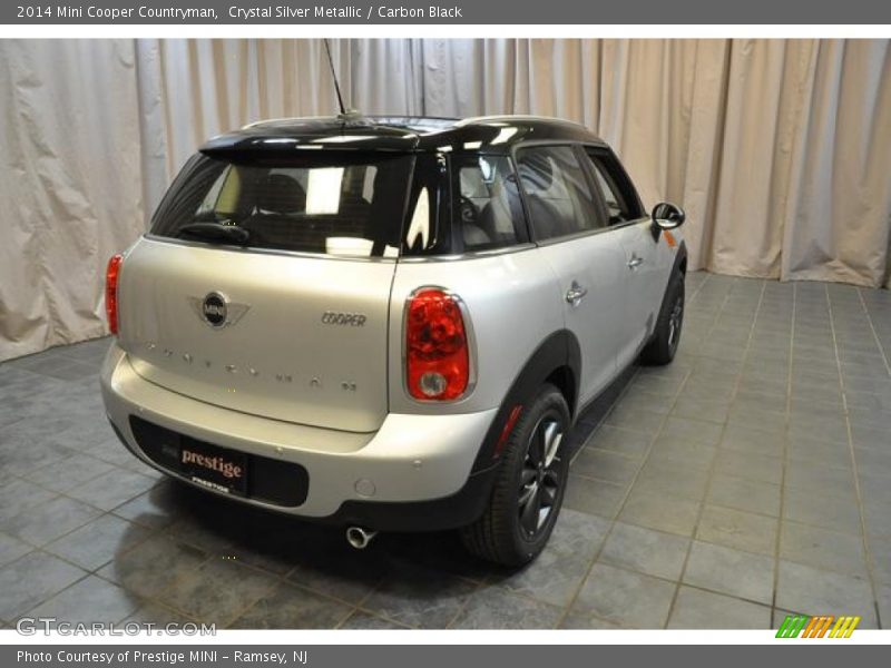 Crystal Silver Metallic / Carbon Black 2014 Mini Cooper Countryman