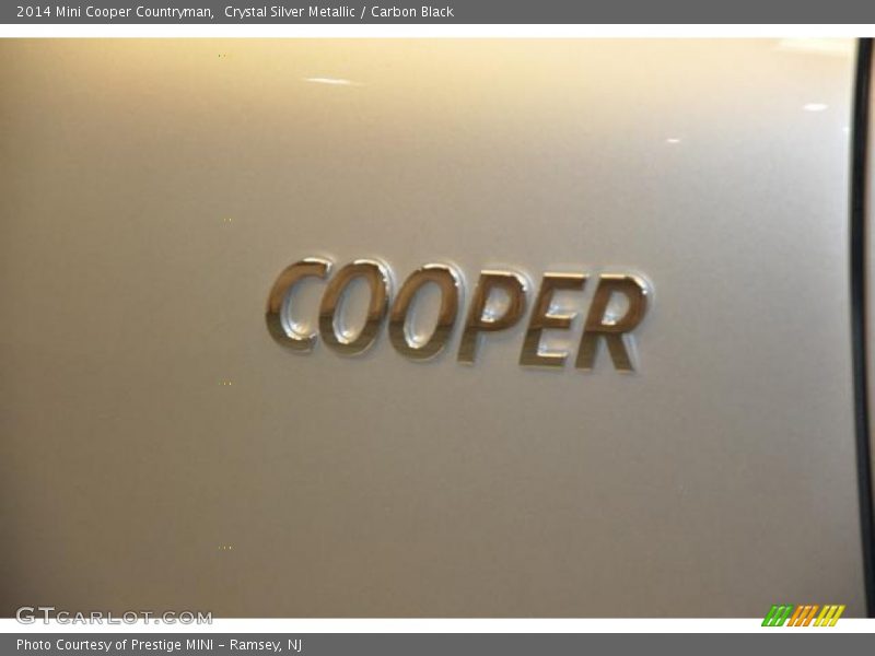 Crystal Silver Metallic / Carbon Black 2014 Mini Cooper Countryman