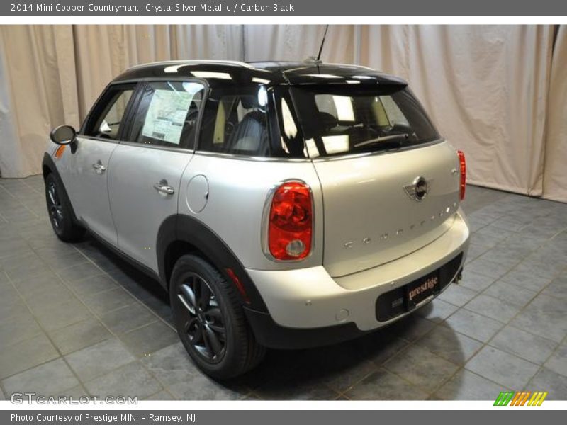 Crystal Silver Metallic / Carbon Black 2014 Mini Cooper Countryman