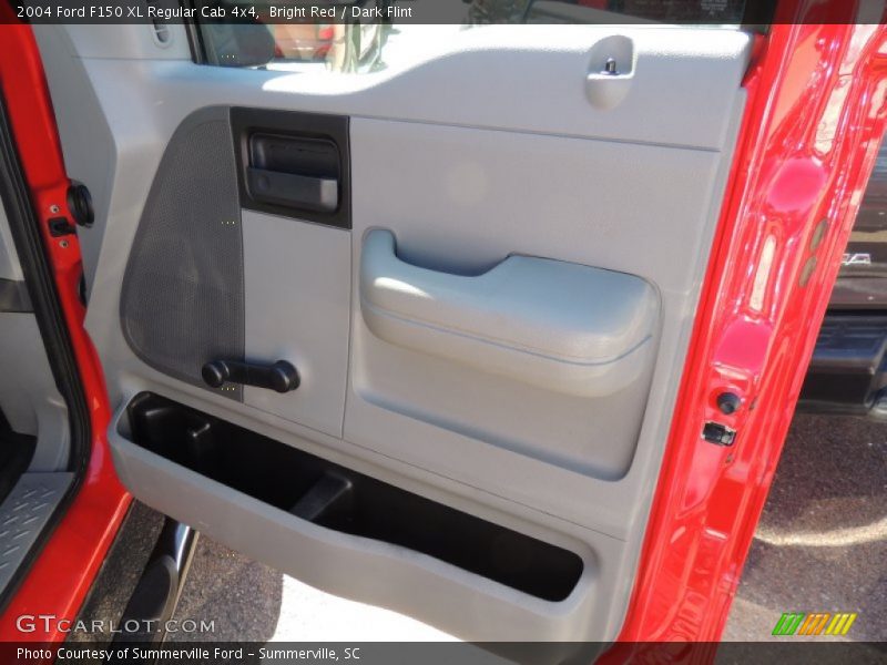 Bright Red / Dark Flint 2004 Ford F150 XL Regular Cab 4x4