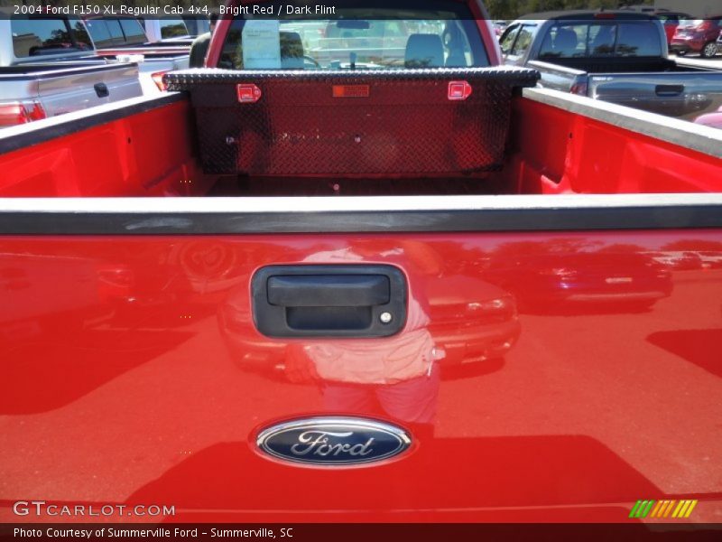 Bright Red / Dark Flint 2004 Ford F150 XL Regular Cab 4x4