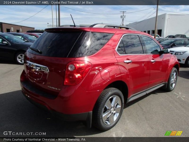 Crystal Red Tintcoat / Jet Black 2014 Chevrolet Equinox LT AWD