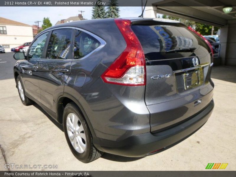 Polished Metal Metallic / Gray 2012 Honda CR-V EX 4WD