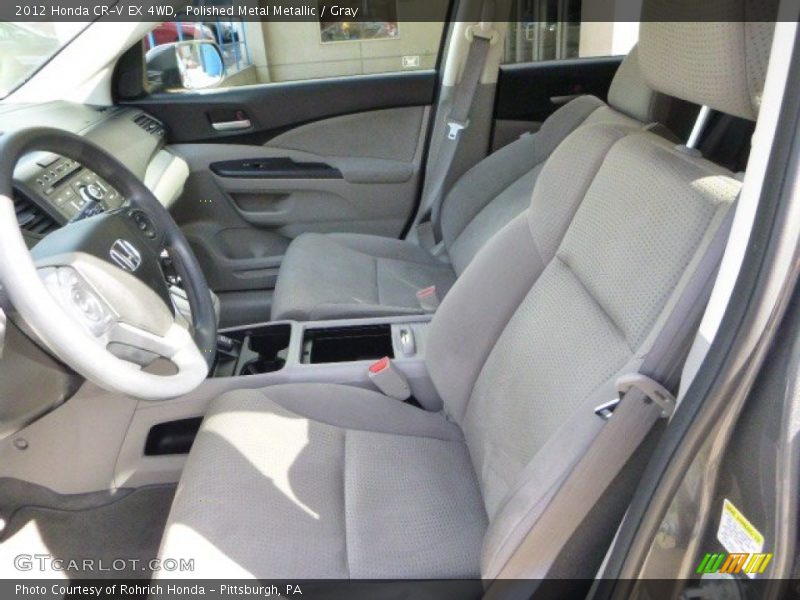 Polished Metal Metallic / Gray 2012 Honda CR-V EX 4WD