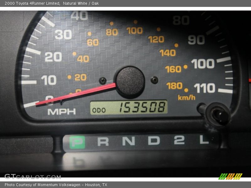 Natural White / Oak 2000 Toyota 4Runner Limited