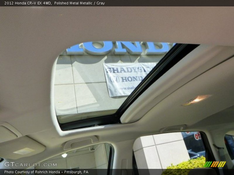 Polished Metal Metallic / Gray 2012 Honda CR-V EX 4WD
